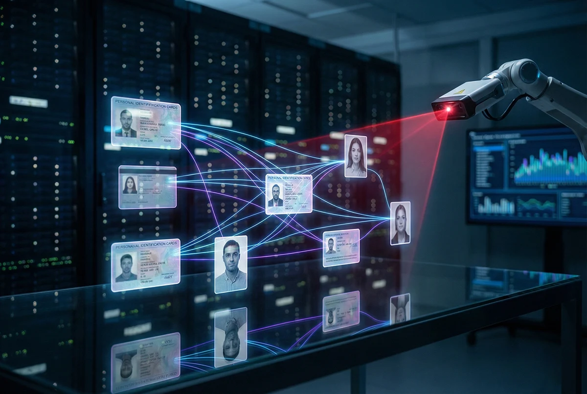 Personal info for sale on screen