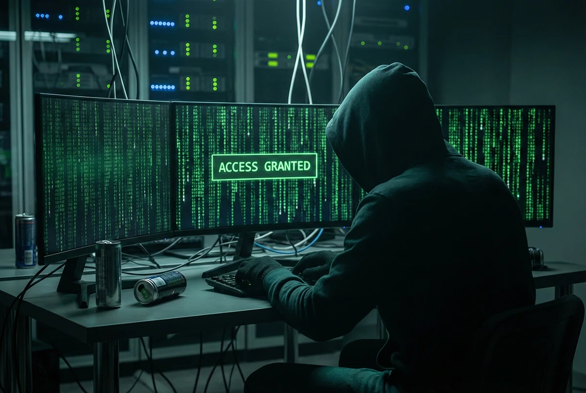 Dark web code background