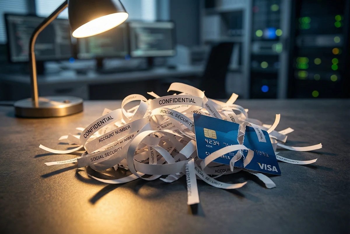 Stolen identity documents